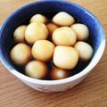 a626's cooksnap of when they made お花見☆豆腐でみたらし団子!.