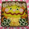 いこたん's cooksnap of when they made ご飯もおいしい♪カレーパンマンのお弁当.