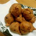 たんぽぽヒメ's cooksnap of when they made 簡単！乳卵無し もっちり豆腐黒糖ドーナツ.