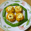 しのばぁたん's cooksnap of when they made ✿かぼちゃのまるめ焼き✿.