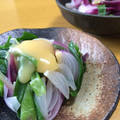 田舎のとんさん's cooksnap of when they made 簡単５分で出来上がり♪葉玉ネギのぬた☆.