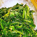 なるちゃんかあさん's cooksnap of when they made 簡単！スイスチャードの黒ごまよごし.