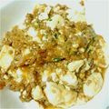 あきーまあ's cooksnap of when they made めんつゆ使って わが家風麻婆豆腐春雨.