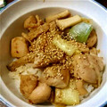 咲希ｍａｍａ's cooksnap of when they made 簡単絶品〜♡鶏肉と長ネギのガーリック炒め.