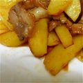 おゆりと's cooksnap of when they made じゃがいもと豚バラの甘から炒め.