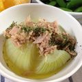 サトエル's cooksnap of when they made まるごと！五分で新たまねぎサラダ.