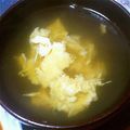 ほもい's cooksnap of when they made ふんわり卵のお吸い物.