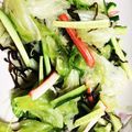 ーあーやー's cooksnap of when they made 茹でレタスとカニかまと塩こんぶのサラダ.