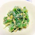 まりんごっこ's cooksnap of when they made 菜の花のゴマみそマヨネーズ和え.