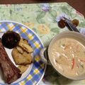 まみたんせんせい's cooksnap of when they made 高野豆腐の豆乳スープ.