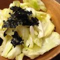 それいゆ★'s cooksnap of when they made 簡単　ごま油で塩キャベツ.