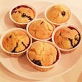 Skyeclipse's cooksnap of when they made ブルーベリー＆バナナマフィン.