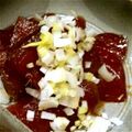 ryo0512's cooksnap of when they made 2段で大満足♡漬けマグロ丼.