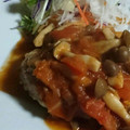 ねこねりん's cooksnap of when they made チキンソテー♪簡単トマトソース♪.