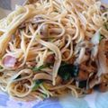 芋姉妹娘's cooksnap of when they made ☆ホウレン草たっぷりパスタ☆.