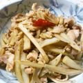 のんのんSTELLA's cooksnap of when they made 豚肉とレンコンの細切り炒め.