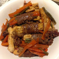 AYASUN's cooksnap of when they made 野菜の肉巻き(すき焼き風).