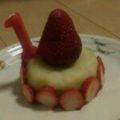 すみれ201233's cooksnap of when they made ヨーグルト不使用！1歳の誕生日ケーキ♡.