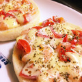 G☆Ponchi's cooksnap of when they made エビとトマトのおつまみトースト.