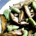 nerolincon's cooksnap of when they made そら豆と椎茸のバター醤油炒め.