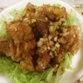 ryoutakuママ's cooksnap of when they made 俺の油淋鶏.