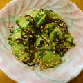 UMAe's cooksnap of when they made きゅうりと塩昆布の和え物.