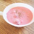 PGTips's cooksnap of when they made ☆ビーツとケフィアの冷たいスープ☆.