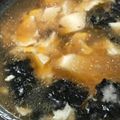 CoffeeCoco's cooksnap of when they made くずし豆腐のピリ辛ガーリックスープ.