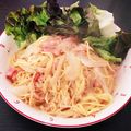 容疑者Ｘ's cooksnap of when they made 白菜、ベーコンのおいしい牛乳パスタ.