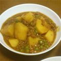 スージー＆ジル's cooksnap of when they made 新じゃがのカレーそぼろ餡＊.