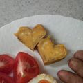 サーフブレイド's cooksnap of when they made 超ラブリー☆ハートの玉子焼き☆.
