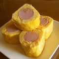 marilin36's cooksnap of when they made おさかなソーセージ入りの卵焼き♪.