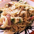 あんどうゆう子's cooksnap of when they made 牛乳で作る簡単あっさりクリームのパスタ.