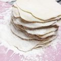 ぐるぐるぐるぐる's cooksnap of when they made 手作り☆料理長直伝の餃子の皮.