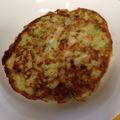 マトリーチェ's cooksnap of when they made 豆腐とじゃがいも入り☆ふわふわお好み焼き.