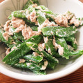 fuji's cooksnap of when they made 絹さやとシーチキンのマヨネーズ和え.