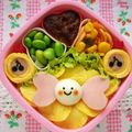 ななかいママ's cooksnap of when they made キャラ弁☆うずらDEキャンディー.