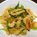 ちゅにー☆'s cooksnap of when they made 油揚げと三つ葉のポン酢あえ.