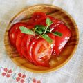 tamakmf's cooksnap of when they made トマトの砂糖がけ.