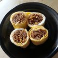 a214's cooksnap of when they made ひとくち＊＊オムそば＊＊.