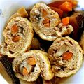 湊斗っちのママさん's cooksnap of when they made お弁当にどう？　油揚げで巻き巻き煮.