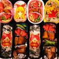 ykrsmzk's cooksnap of when they made ライスぺーパーでお絵かきキャラ弁.