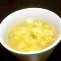梨大好き's cooksnap of when they made バンバンジーの旨味鶏出汁で豆腐卵スープ♪.