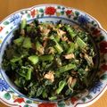 あずのすけ's cooksnap of when they made 大根の葉ツナ炒め.