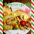 れもんじゅーす♪'s cooksnap of when they made 混ぜるだけの簡単ピザ生地.