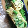 鬼嫁ちーちゃん's cooksnap of when they made おばあちゃんの味！ネギ丸々1本入り卵焼き.