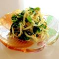 ｍａｍａｐａｐａｎ's cooksnap of when they made モヤシとワカメの胡麻味噌和え.