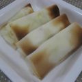 あっこりんママ's cooksnap of when they made 焼き芋でおやつ春巻き　.