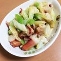 ちびた777's cooksnap of when they made わけぎとホッキ貝のぬた(辛子酢みそ和え).