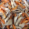 イチコニコ's cooksnap of when they made 簡単！舞茸と人参のきんぴら♪.